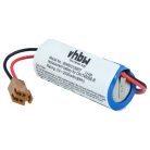 VHBW Ipari vezérlő akkumulátor A02B0200K102, A02B-0200-K102, CR17450ER-CX - 2000 mAh 3 V Li-Ion
