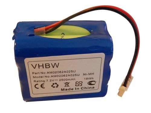 Akkumulátor GPHC152M07-hez - 2500 mAh, 7,2 V, NiMH