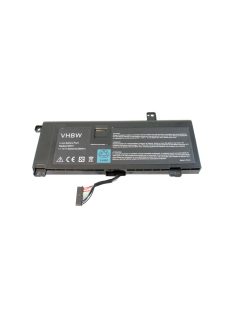   Notebook akkumulátor  Dell 8X70T, G05YJ, 08X70T, 0G05YJ, GO5YJ - 6200 mAh 11,1 V Li-Ion, fekete