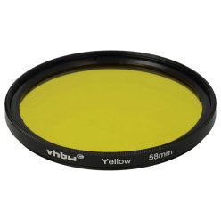 VHBW 58 mm Yellow Color Filter