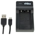 VHBW Battery Charger for Olympus Li-41C, Li-40C, Bosch Digital Cameras - 0.5 A, 4.2 V