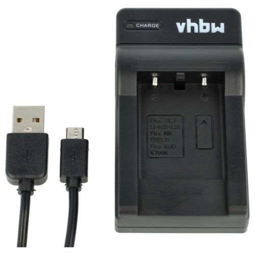 VHBW Battery Charger for Olympus Li-41C, Li-40C, Bosch Digital Cameras - 0.5 A, 4.2 V