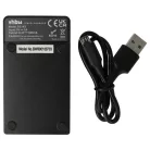 VHBW Canon NB-2L Camera Battery Charger - 0.5 A, 8.4 V