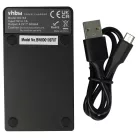 VHBW USB-C Ladegerät + Kabel für Sony Cybershot Digitalkamera - 0,5 A