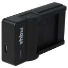 VHBW USB-C Ladegerät + Kabel für Sony Cybershot Digitalkamera - 0,5 A