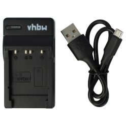   VHBW Akkumulátor Töltő USB-C + Kábel USB-C Sony Cybershot digitális fényképezőgéphez - 0,5 A