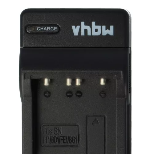VHBW Battery Charger USB-C + USB-C Cable for Sony Cybershot Digital Camera - 0.5 A