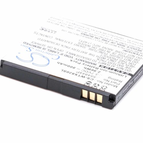 VHBW GPS Akku 554844P - 800 mAh 3,7 V Li-Ion