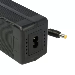   VHBW Charger for 36V E-Bike Batteries with Round Connector, 42V, 2.2A