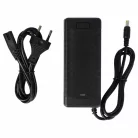 VHBW Charger for 36V E-Bike Batteries with Round Connector, 42V, 2.2A