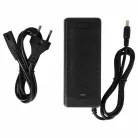 VHBW Charger for 36V E-Bike Batteries with Round Connector, 42V, 2.2A