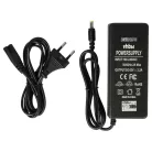 VHBW Charger for 36V E-Bike Batteries with Round Connector, 42V, 2.2A