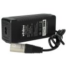 VHBW Charger for 48V E-Bike Batteries with XLR Connector, 54.6V, 1.8A