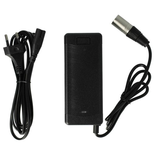 VHBW Charger for 48V E-Bike Batteries with XLR Connector, 54.6V, 1.8A