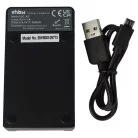 VHBW Battery Charger for Coolpix E880 Camera etc. - 0.5 A, 8.4 V