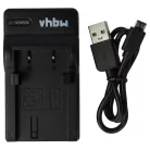 VHBW Battery Charger for Coolpix E880 Camera etc. - 0.5 A, 8.4 V