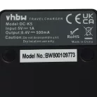 VHBW Battery Charger for Coolpix E880 Camera etc. - 0.5 A, 8.4 V