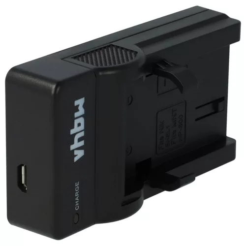 VHBW Battery Charger for Coolpix E880 Camera etc. - 0.5 A, 8.4 V