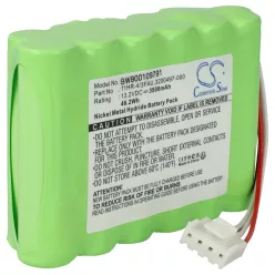   VHBW Fusion Splicer Akku BTR-08R, 11HR-4/3FAU, BTR-08 - 3500 mAh 13,2 V NiMH