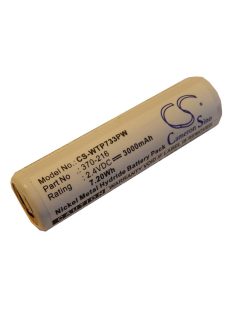   Elektromos kéziszerszámgép akkumulátor Wahl 00040-100, 370-216 - 3000 mAh, 2,4 V, NiMH 