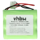 VHBW Akku für GPRHC152M073 - 1500 mAh, 7,2 V, NiMH