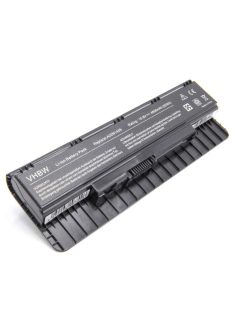   Notebook akkumulátor  Asus A32N14O5, A32LI9H, 0B110-00300000 - 4800 mAh 10,8 V Li-Ion, fekete