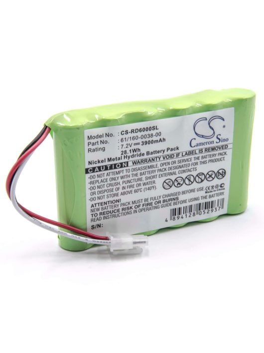 61/160-0038-00 Akkumulátor - 3900 mAh 7,2 V NiMH