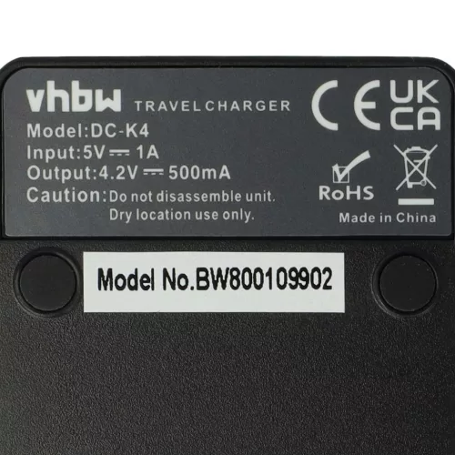 VHBW Battery Charger for Canon CB-2LDE, Canon NB-11L Camera etc. - 0.5 A, 4.2 V