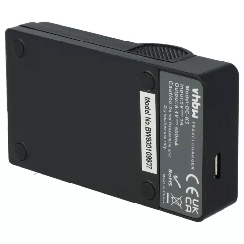 VHBW Battery Charger for Nikon MH-27, for Coolpix P1000 Cameras etc. - 0.5 A, 8.4 V