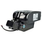 VHBW Akkumulátor E-Bike-okhoz / Frosch 24V fekete, 10.4Ah, tartóval és töltővel