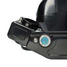 VHBW Akkumulátor E-Bike-okhoz / Frosch 24V fekete, 10.4Ah, tartóval és töltővel