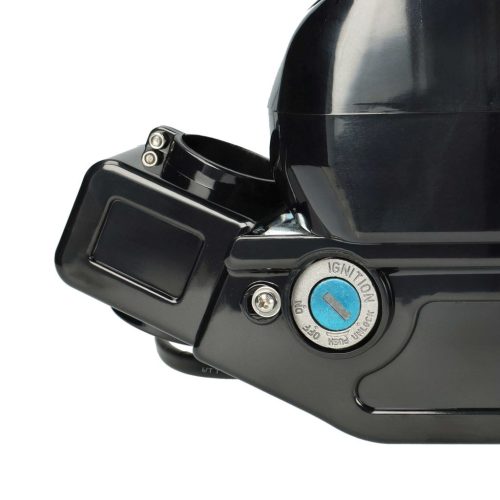 VHBW Akkumulátor E-Bike-okhoz / Frosch 24V fekete, 10.4Ah, tartóval és töltővel