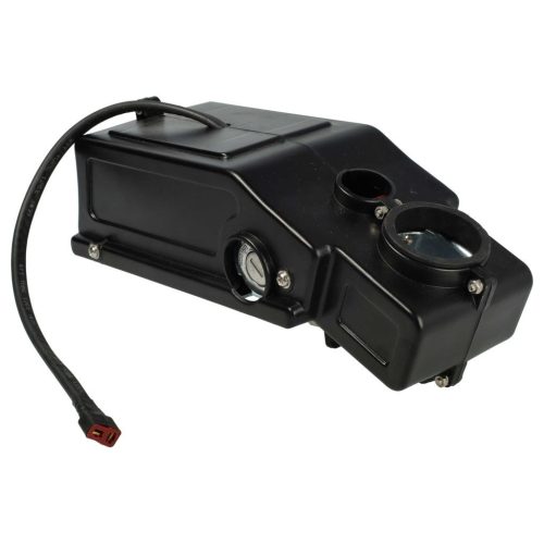 VHBW Akkumulátor E-Bike-okhoz / Frosch 24V fekete, 9Ah, tartóval és töltővel