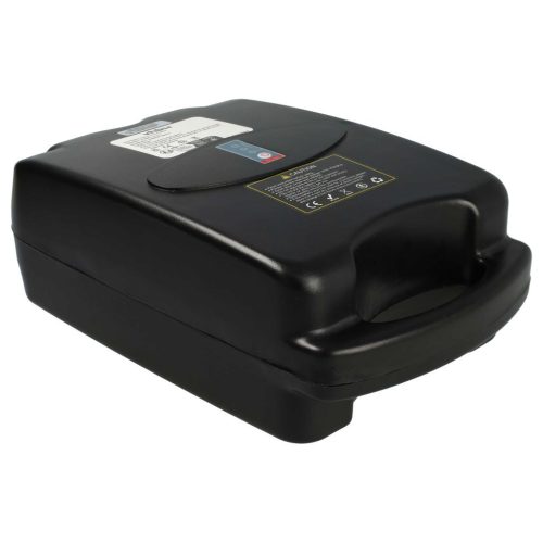 VHBW Akkumulátor E-Bike-okhoz / Frosch 24V fekete, 9Ah, tartóval és töltővel