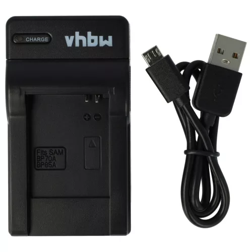 VHBW Samsung BP-70a camera battery charger - 0.5 A, 4.2 V