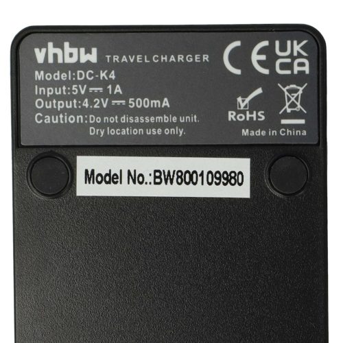 VHBW Micro USB Töltő SHW-M410 Samsung Akkumulátor Bölcső + Kábel, 40 cm