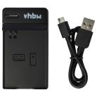 VHBW Micro USB Töltő SHW-M410 Samsung Akkumulátor Bölcső + Kábel, 40 cm