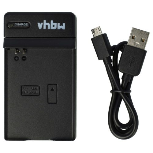 VHBW Micro USB Töltő SHW-M410 Samsung Akkumulátor Bölcső + Kábel, 40 cm