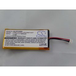   VHBW Crestron LPPCZRST1S1P Távirányító Elem, 1000 mAh 3,7 V Li-polimer, TPMC-3X-BTP