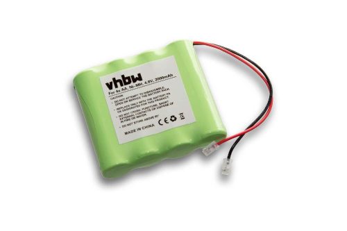 VHBW Univerzális Akkumulátor 4x AA Mignon - 2000 mAh 4,8 V NiMH
