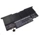 Notebook akkumulátor  Asus C22-UX31-hez - 6800 mAh 7,4 V Li-polimer, fekete
