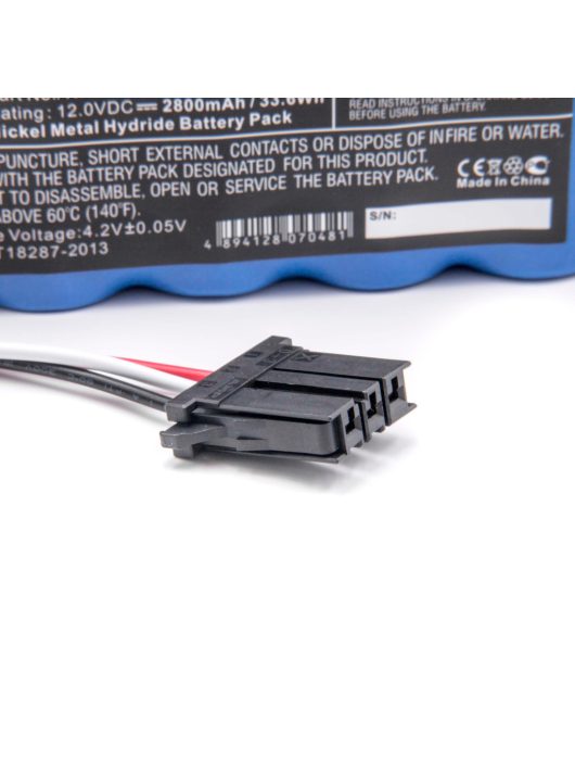 X065 - 2800 mAh 12 V NiMH Akkumulátor