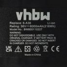 VHBW Electric Power Tool Battery Hilti B36, B36V, 2203932, 418009 - 6000 mAh, 36 V, Li-Ion