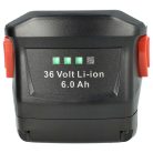 VHBW Electric Power Tool Battery Hilti B36, B36V, 2203932, 418009 - 6000 mAh, 36 V, Li-Ion