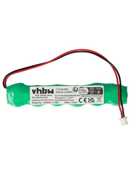 Számítógép BIOS akkumulátor  313-016, 60906, 6/V40H - 40 mAh 7,2 V NiMH