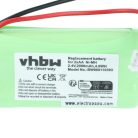 VHBW Universal Battery 2x AA Mignon - 2000 mAh 2.4 V NiMH