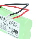 VHBW Universal Battery 2x AA Mignon - 2000 mAh 2.4 V NiMH