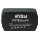 VHBW Elektromos kéziszerszámgép akkumulátor Metabo 6.25475, 6.25476, 6.25482, 6.25481 - 3000 mAh, 14,4 V, NiMH