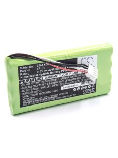 8PHR Orvosi Berendezés Akkumulátor - 4000 mAh 9,6 V NiMH