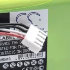 VHBW 8PHR Medical Equipment Battery - 4000 mAh 9.6 V NiMH
